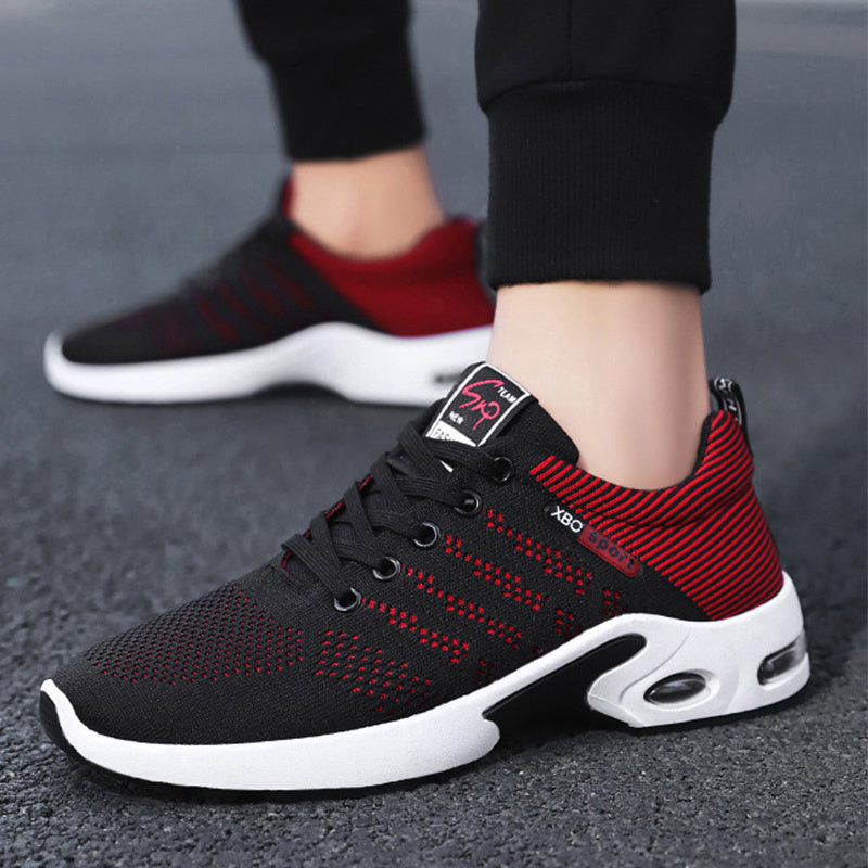 Men's Lightweight Breathable Lace-up Sneakers