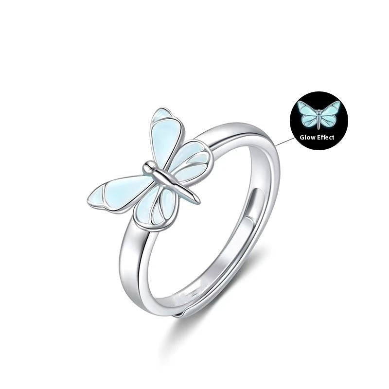 Blue Color Luminous Ring