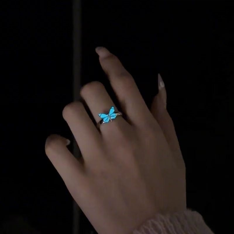 Blue Color Luminous Ring