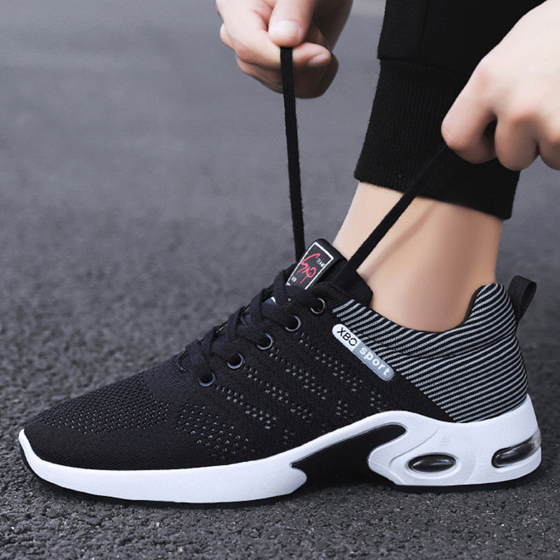 Men's Lightweight Breathable Lace-up Sneakers