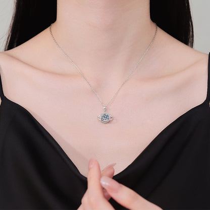 Star and Planet Design Necklace