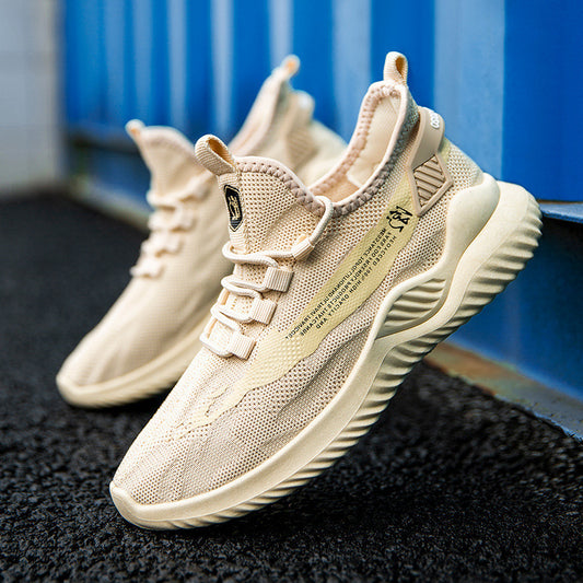 Men’s Lightweight Mesh Sneakers – Breathable Running & Casual Shoes