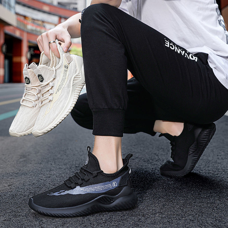 Men’s Lightweight Mesh Sneakers – Breathable Running & Casual Shoes