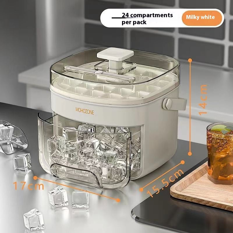 Large Capacity Ice Tray Bucket