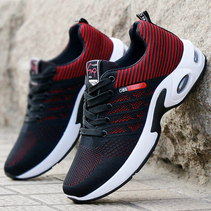Men's Lightweight Breathable Lace-up Sneakers