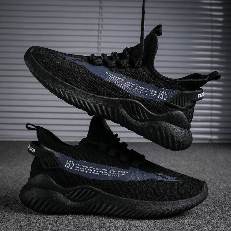 Men’s Lightweight Mesh Sneakers – Breathable Running & Casual Shoes