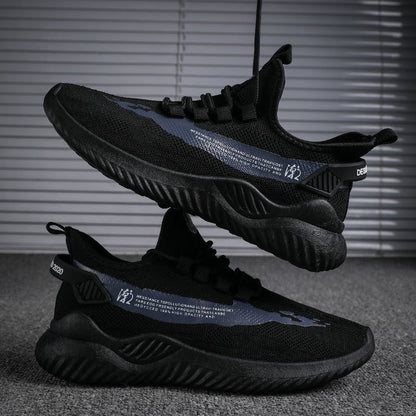 Men’s Lightweight Mesh Sneakers – Breathable Running & Casual Shoes