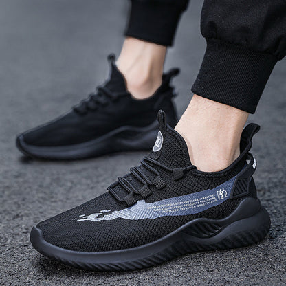 Men’s Lightweight Mesh Sneakers – Breathable Running & Casual Shoes
